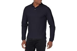 IZOD Uniform Young Men's Long Sleeve Pique Polo