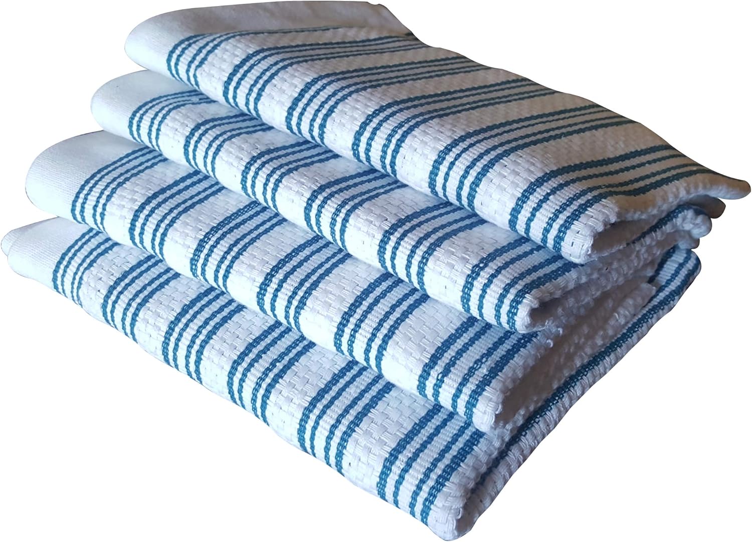 Tea Towels 100 Cotton Set of 4 Soft, Durable & Super Absorbent for