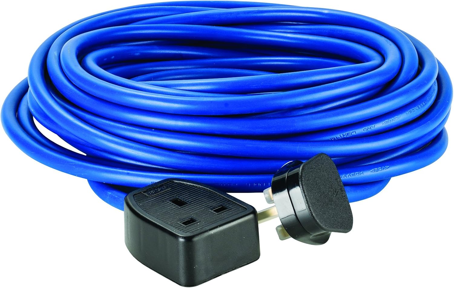 Defender E85224 14M Extension Lead13A 2.5mm CableBlue 240V, 240 V