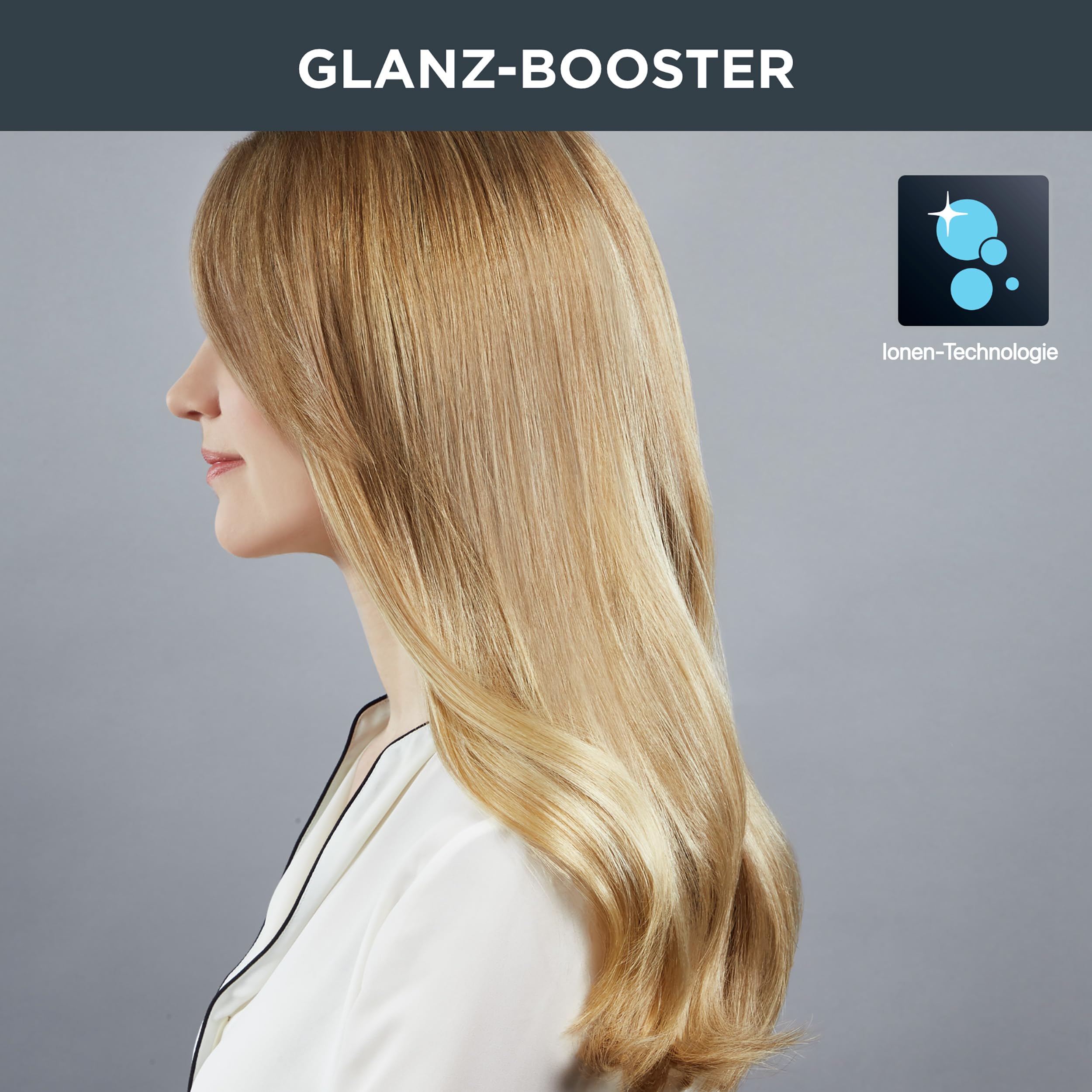 Rowenta Pro Expert Haartrockner, 2200-Watt-Pro-AC-Motor, besonders schnelle Trocknung, Ionen-Booster-Technologie, vielseitiges Zubehör, einfach zu bedienen, Kaltstufe, Schwarz/Roségold, CV8830F0 5