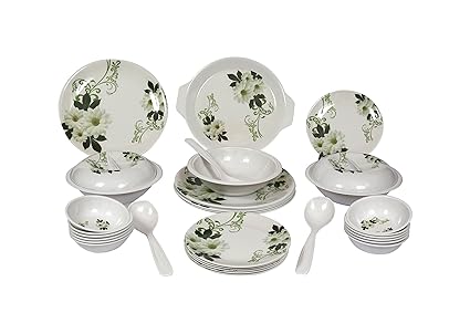 Agile Eagleware Melamine Dinner Set Pack of 33