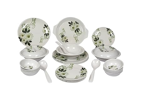 Agile Eagleware Melamine Dinner Set Pack of 33