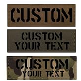 SUVIYA Large Customizable IR Infrared Laser Cut ID Panel Patch callsign Patch US American IR Flag Patch
