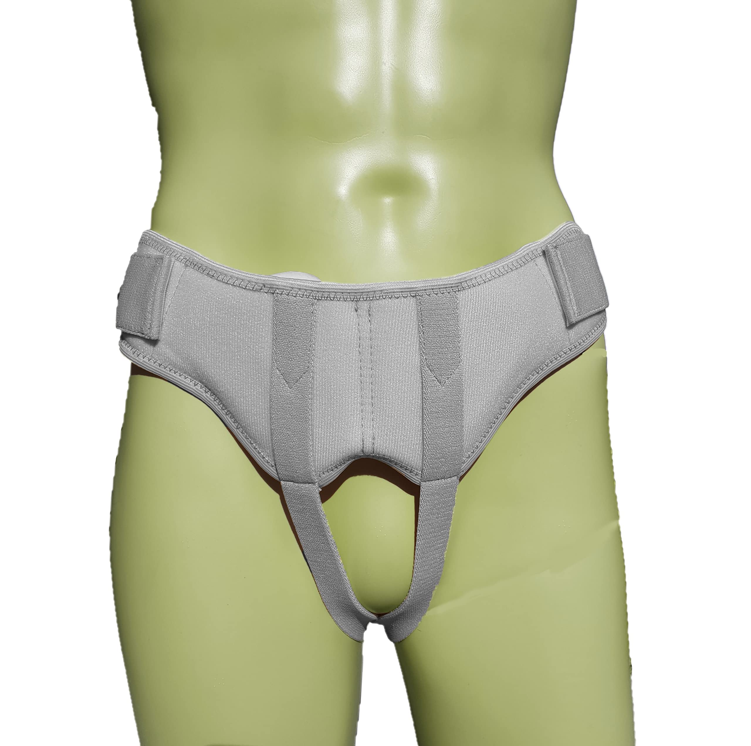 Hernia Belt Solace Care | Inguinal Hernia Support Truss Belt - Removable Pressure Pads - Single or Double Reducible Inguinal Ruptures - Unisex - Pre/Post Surgery (Small - 30"-35" - 76-89cm)