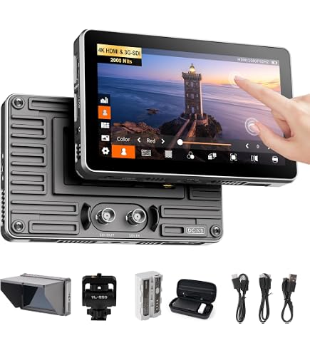 Amazon.com : Lilliput A12 Monitor DSLR Camera 12.5” 4K HDMI 3G-SDI