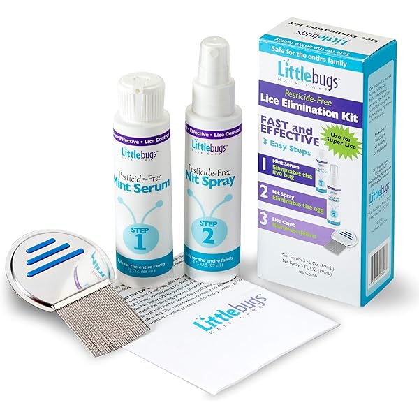 Amazon Com Littlebugs Lice Treatment 3 Step Easy Elimination Kit
