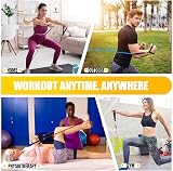 COFOF Resistance Bands Set with Handles 150 lbs Stackable Gym Bands view 7