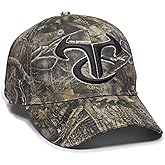 TrueTimber Camo Hunting Hat, Perfromance Fabric w/Sweatband, Hook/Loop Tape Closure, One Size, Camo