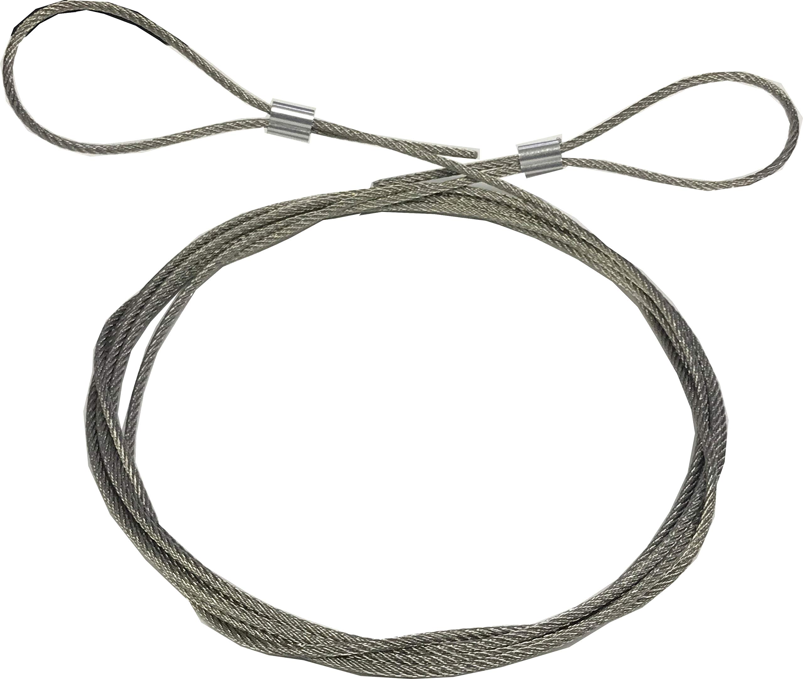 Picture Hanging Wire 1.5mm x 5m with 6 Crimps Tube Hold Up to 30 kg