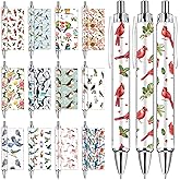 Tenceur 24 Pcs Bird Ballpoint Pens Bulk Gifts for Women Bird Lovers Birthday Hawaiian Party Favors Office Supplies Prizes Gift Bag Stuffers