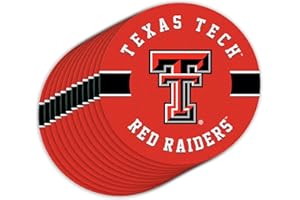 P. GRAHAM DUNN Texas Tech University School 4 x 4 Paperboard Celebration Coasters Pack of 12