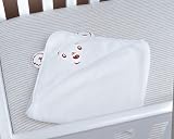 Paddington Baby Hooded Towel 100% Cotton 75x75cm Bear Embroidery view 6