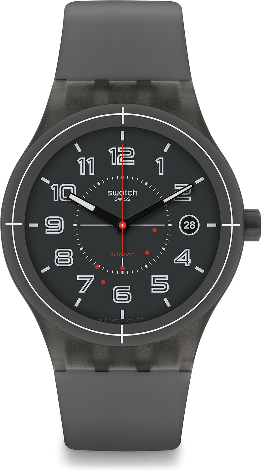Swatch Homme Digital Automatique Montre avec Bracelet en Silicone SUTM401 Swatch Amazon.fr