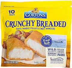 Gorton's, Crunchy Breaded Fish Fillets, 19 oz (Frozen)