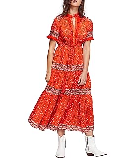 rare feeling pleated maxi dress