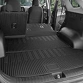 GALVAGNITE Cargo Mat for 2023-2025 2026 Kia Sportage Gasoline, Full Coverage All Weather Trunk Cargo Liner with Backrest Protectors for Sportage Accessories