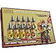 The Army Painter Speedpaint Metallics Set 2.0-10x18 ml Speed Model Paint Kit with Mixing Balls, Basecoating Model Paint Brush & Painting Guide, Army Painter Speed Paint Metallic Miniature Painting Kit