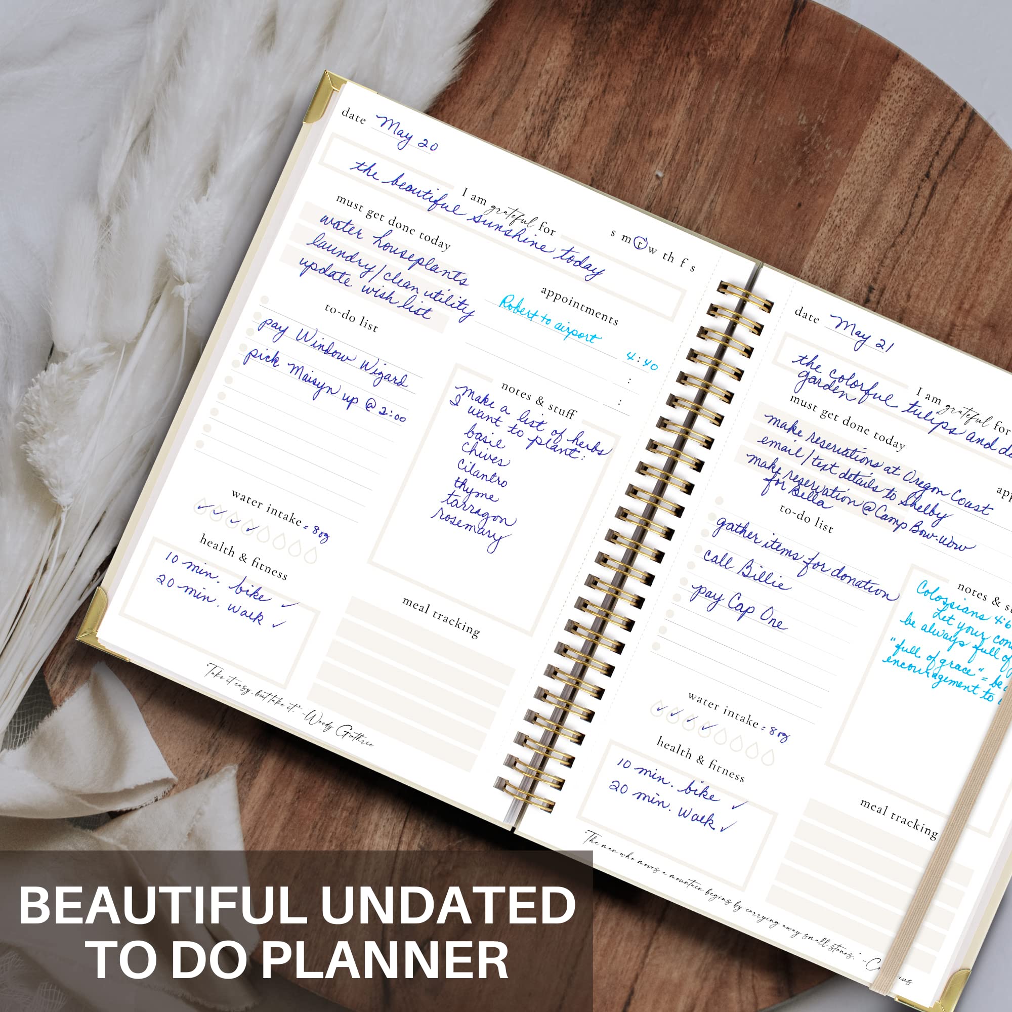 Aesthetic Daily Planner