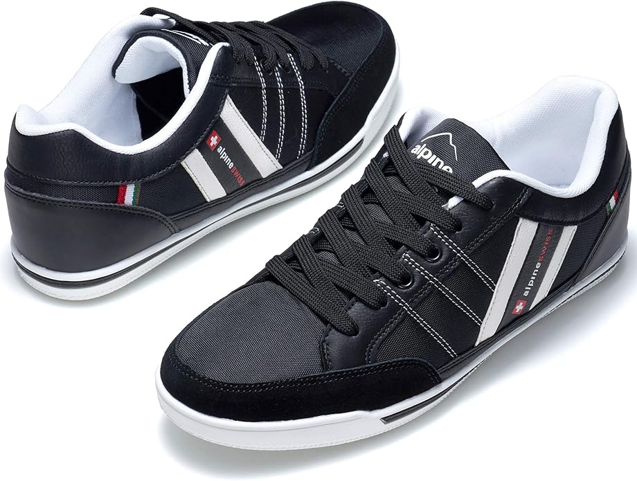 alpine swiss stefan mens retro fashion sneakers tennis shoes casual athletic new