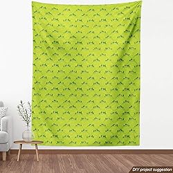 Ambesonne Rural Fabric by The Yard, Italian Country