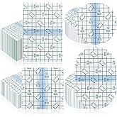 Nuanchu 100 Pieces Transparent Adhesive Bandage Waterproof Adhesive Skin Dressing Tape Transparent Film Dressing Bandages Clear Cover up Tape Retention Waterproof Cover for Swimming