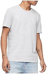 Calvin Klein Men's Smooth Cotton Solid Crewneck