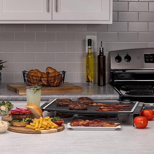 Presto 07073 XL Tilt-N-fold Electric Griddle, Black in Oman