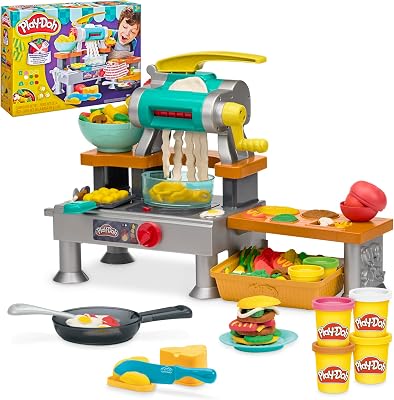 , a cozinha dos minichefs, sons realistas de cozinha de brinquedos, mais de 25 comidas de brinquedo para criar, artesanato infantil, desde os 3 anos