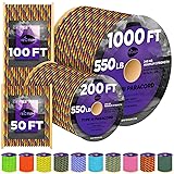 TECEUM Paracord Type III 550 Kaleidoscope – 100