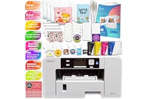 Sawgrass UHD Virtuoso SG500 Sublimation Printer with Deluxe Stater Bundle (31ml Ink Set)