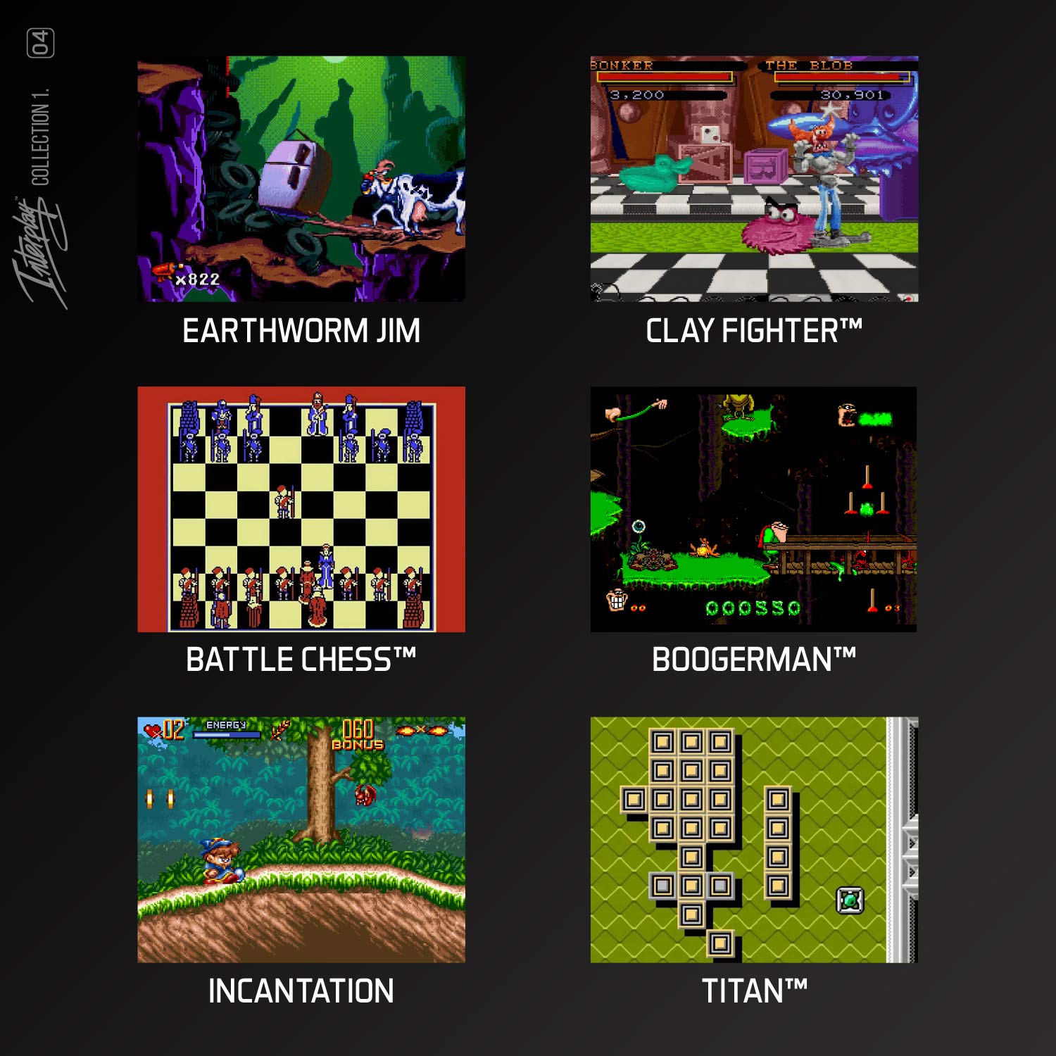 Evercade Premium Pack Includes 3 Cartridges Collections: Atari Volume 1, Interplay Volume 1 and Dataeast Volume 1 - Electronic Games