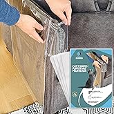 Cat Scratch Furniture Protector, Couch Arm Covers, Anti-Scratch Furniture Protector for Leather Couch, Cat Deterrent, Sofa Arm Covers, Couch Corner Protector - Model 2