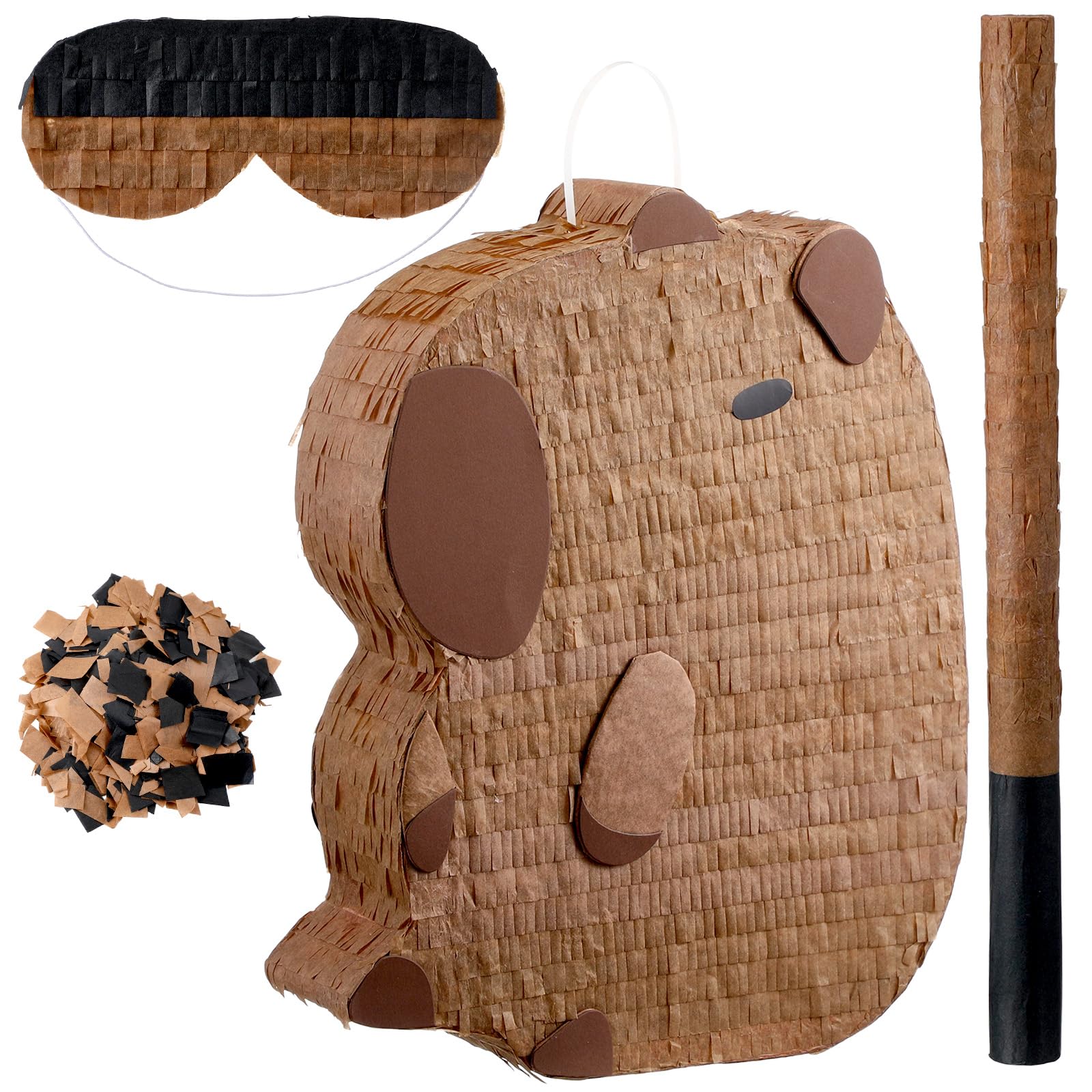 Photo 1 of Seenelling Capybara Piñata Capybara Themed Animal Piñata for Fiesta Party Supplies Christmas Festivals Holiday Photo Props Fiesta Party Supplies, Birthday Centerpiece Decor