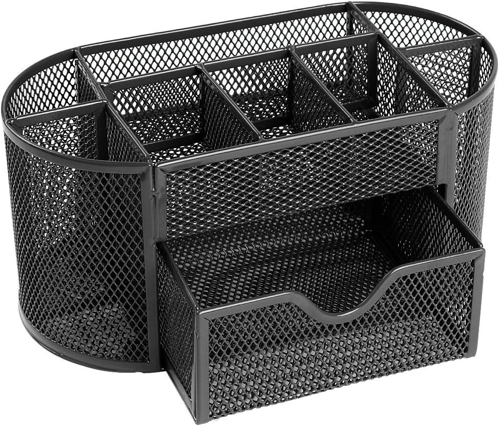 JUNGEN Organizador de Escritorio de Metal Organizador de Mesa