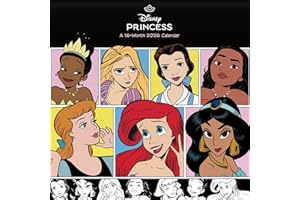 2026 Disney Princess Mini Wall Calendar