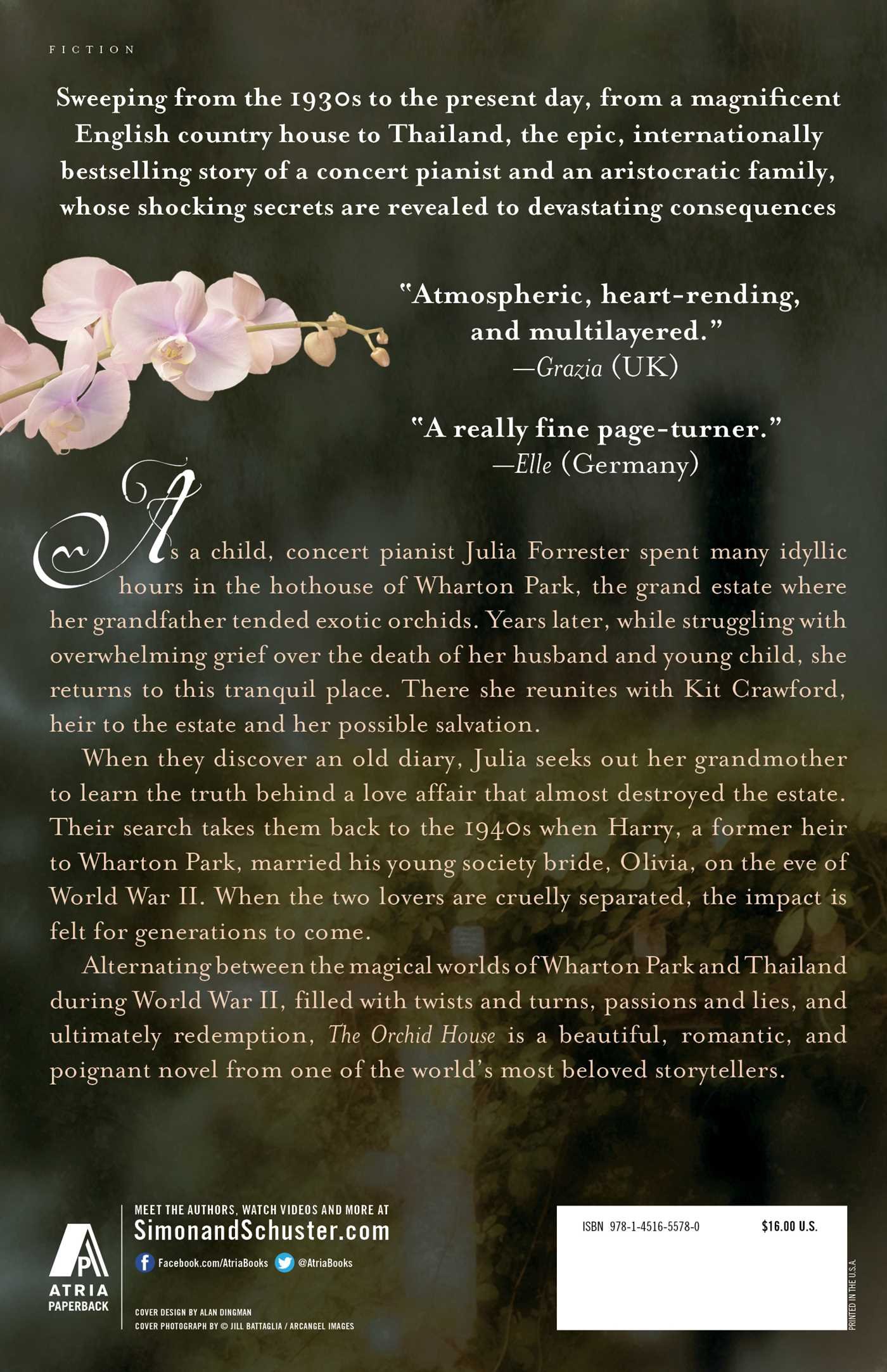 The Orchid House A Novel Lucinda Riley 8601422186772 -