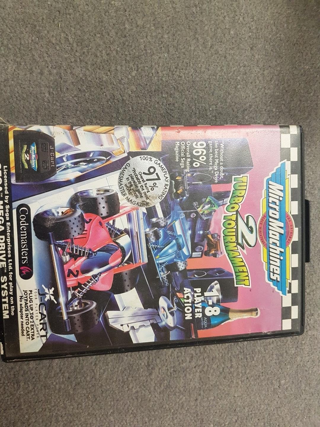 micro machines 2 mega drive