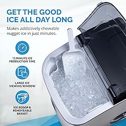Newair Nugget Countertop Ice Maker Machine | 26
