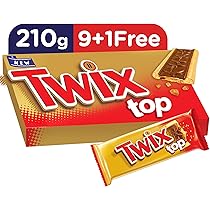 Twix Top Chocolate Bars 21g X 10 Buy Online At Best Price In Uae