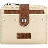 Montana West X Wrangler Wallet Women's Wallets, Card Cases & Money Organizers Bifold Credit Card Wallet RFID Blocking Women's Wallets Ladies Wallett with Removable ID Window