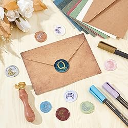 CRASPIRE Initial Alphabets Q Wax Seal Stamps Letter