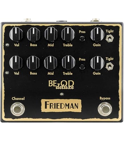ギター Friedman be-od Amazon.com: Friedman Amplification BE-OD Deluxe Dual Overdrive