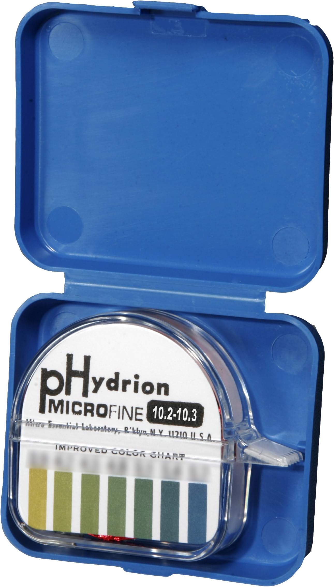 Micro Essential Lab MF-1614 Hydrion Microfine pH Test Paper Dispenser, 4.5 - 6.1 pH, Double Roll