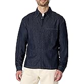 Amazon Essentials (Demi's Pick) Men's Modern Oversized-Fit Denim Button-Down Shirt