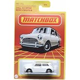 Matchbox 1964 Austin Mini Cooper, White 4/24