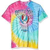 Liquid Blue Men's Grateful Dead Amer Music Hall Spiral Tie Dye T-Shirt