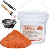 6LBs Natural Casting Sand Ultra-Fine（400Mesh） - Reusable Molding Clay for Detailed Metal Jewelry Casting, Suitable for replicas of Metals Such as Gold, Silver, Copper, and Reusable molding Clay