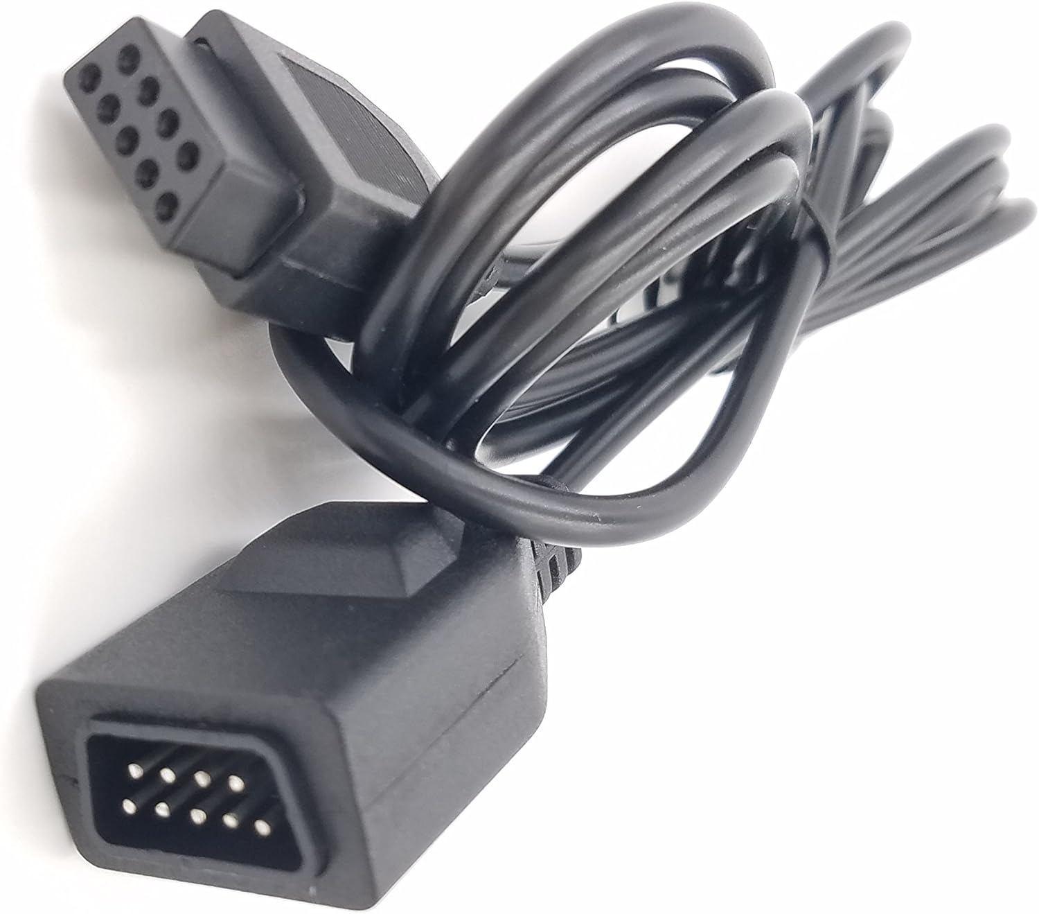 eLUUGIE 2 Packs 6ft Replacement Extension Cord Cable for Sega Genesis 2/3 Controller Extension Cord: Home Audio & Theater