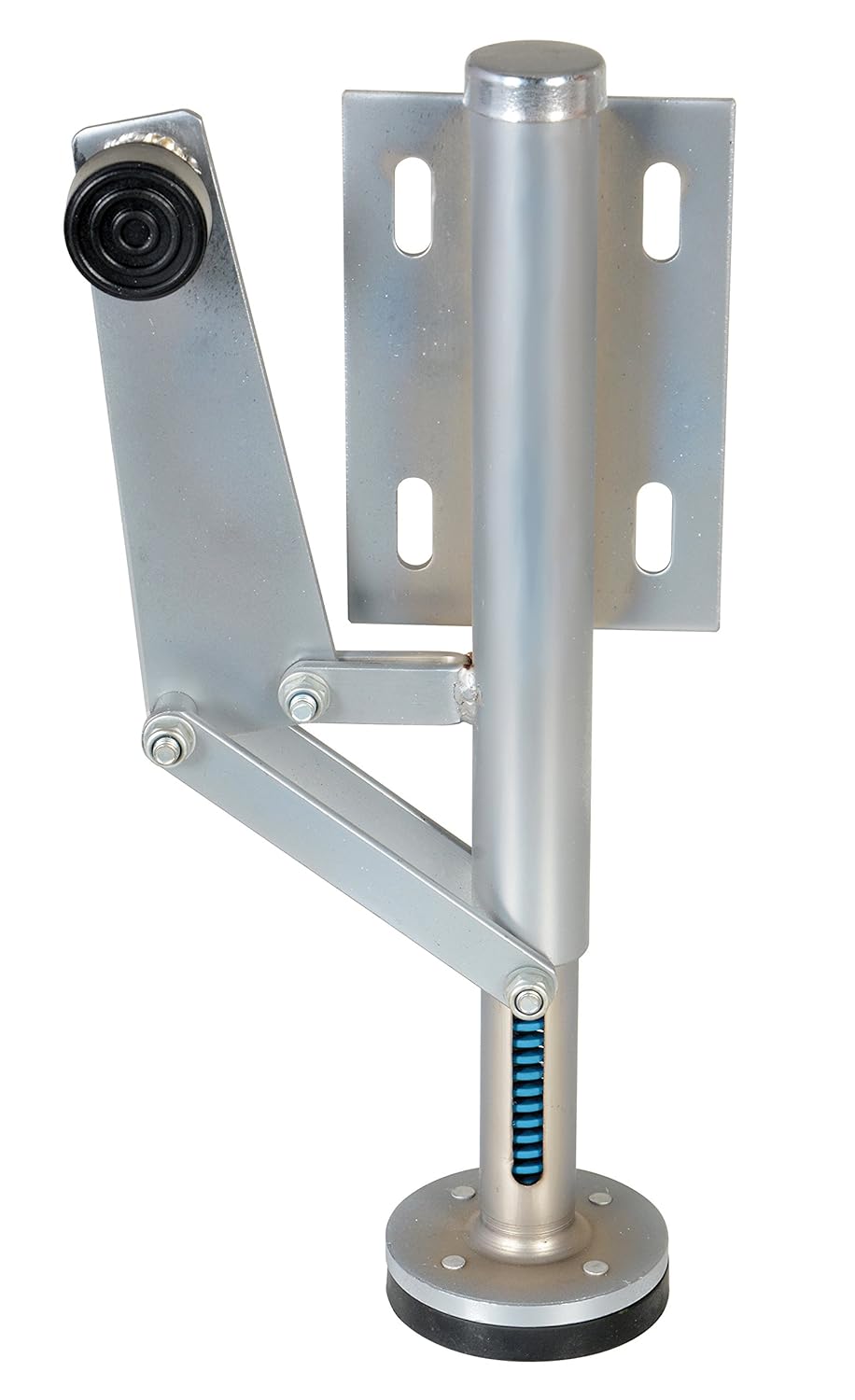 Vestil FL-LK-SMR-R Floor Lock, Right Side Mount, 18.0 Height, Silver