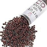 Miyuki Delica Seed Beads – Size 11/0 (1.6 mm), DB1002, Metallic Gold Iris, 7.2 g, Approx. 1440 Beads, Made in Japan